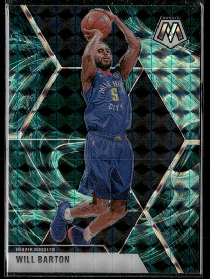 2019 Panini Mosaic Will Barton #151 Genesis Short Print