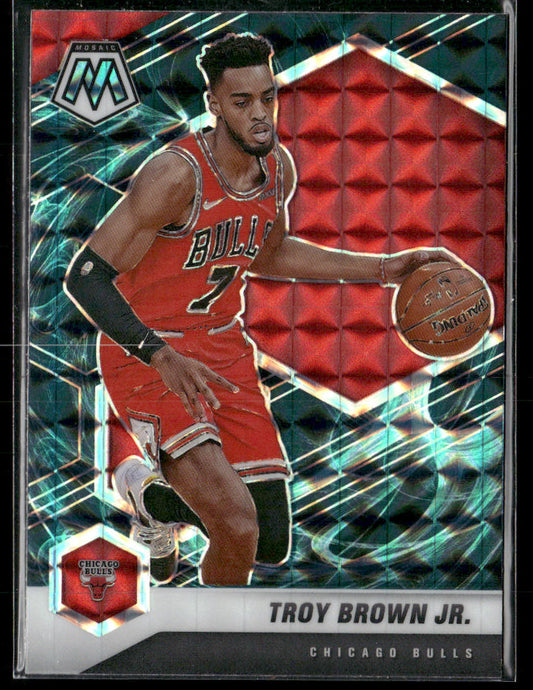 2020 Panini Mosaic Troy Brown Jr. #11 Genesis Short Print