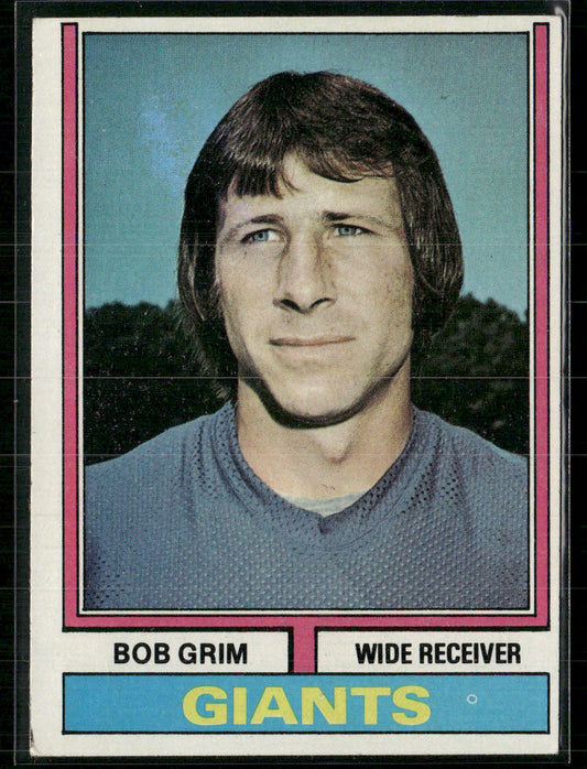 1974 Topps Bob Grim #368