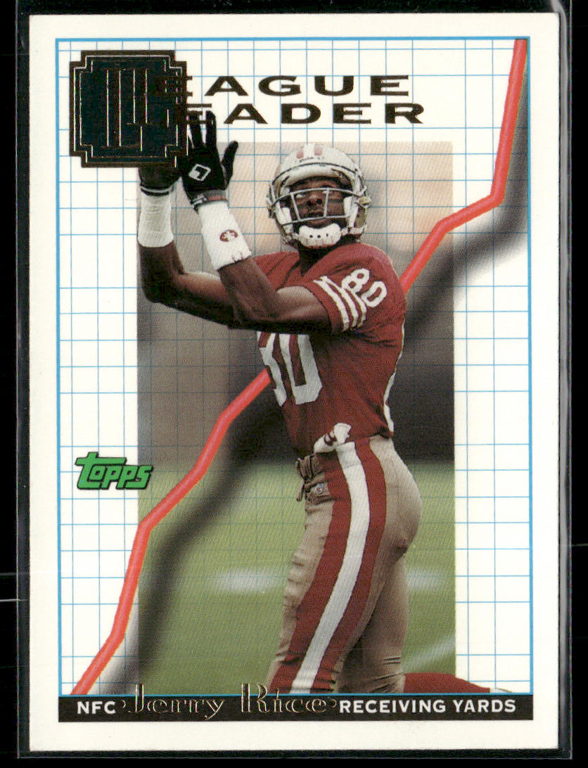 1994 Topps Jerry Rice #116 League Leader Receiving Yards