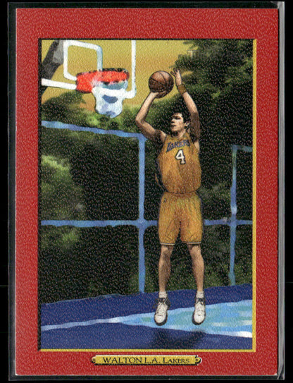 2006 Topps Turkey Red Luke Walton #114 Red Ad Back