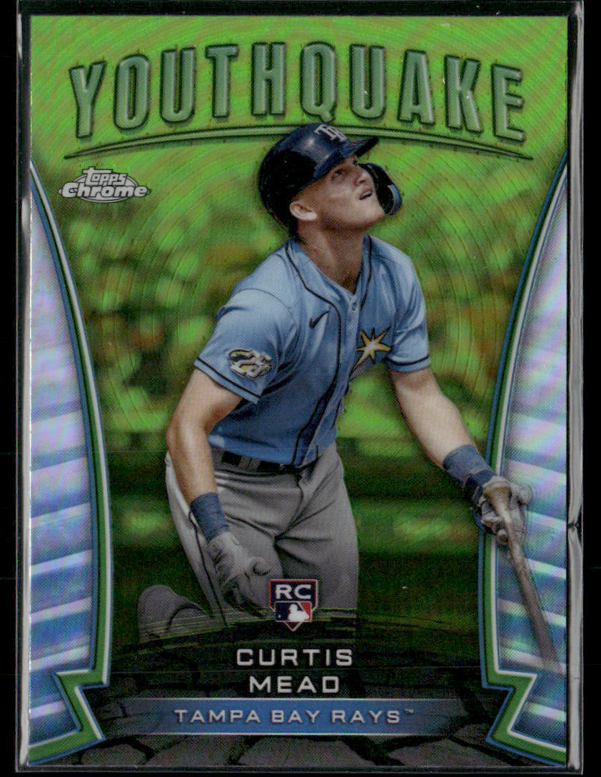 2024 Topps Chrome Curtis Mead #YG-6 Youthquake Rookie