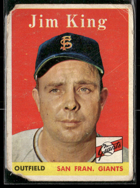 1958 Topps Jim King #332