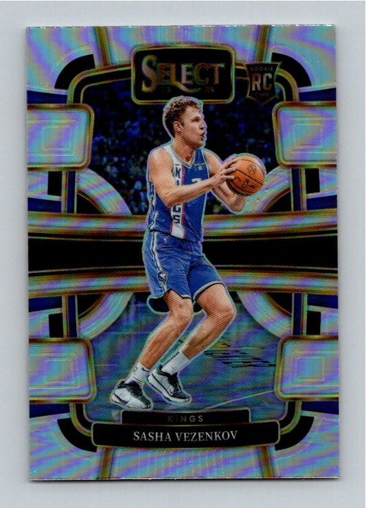 2023 Panini Select Sasha Vezenkov #74 Silver Prizm