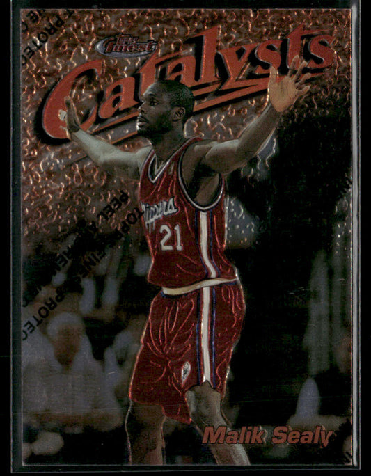 1997-98 Topps Finest Malik Sealy #C16