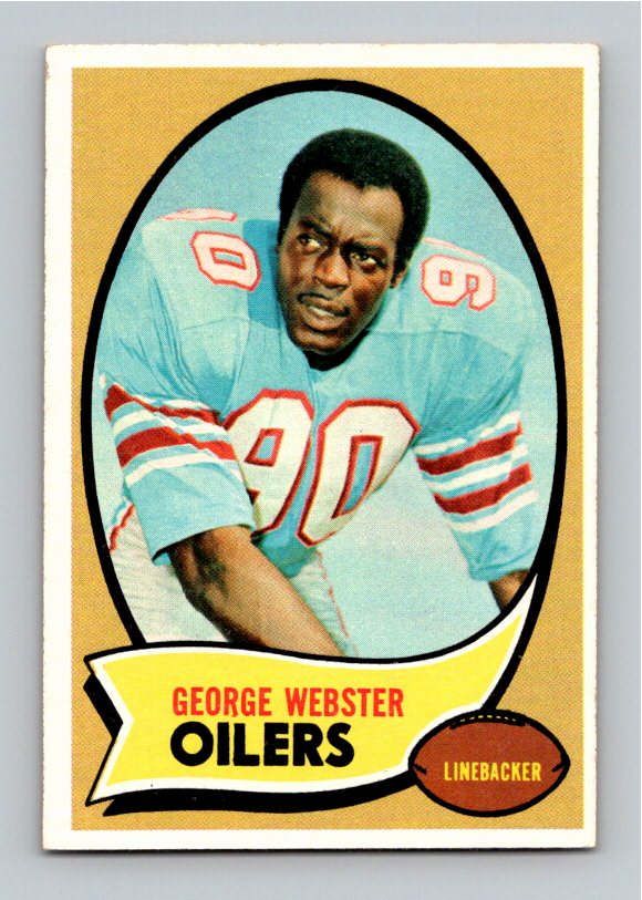 1970 Topps George Webster #120 Rookie