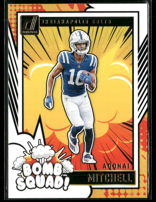 2024 Donruss Adonai Mitchell #9 Bomb Squad