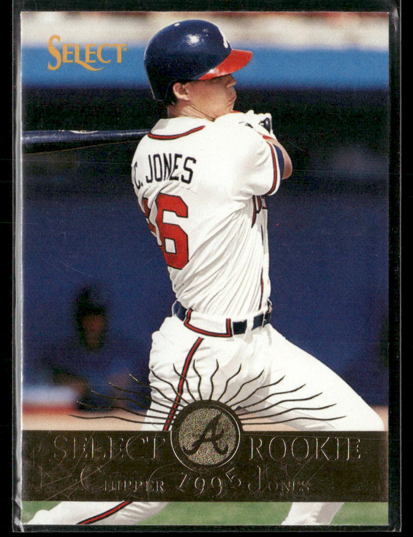 1995 Pinnacle Select Chipper Jones #173 Rookie