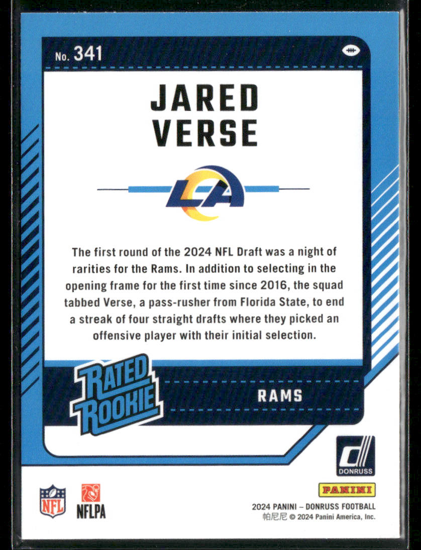 2024 Donruss Jared Verse #341