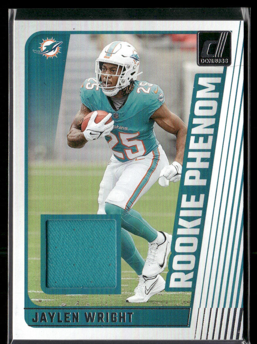 2024 Donruss Jaylen Wright #RPJ-JWR Rookie Phenom Relic