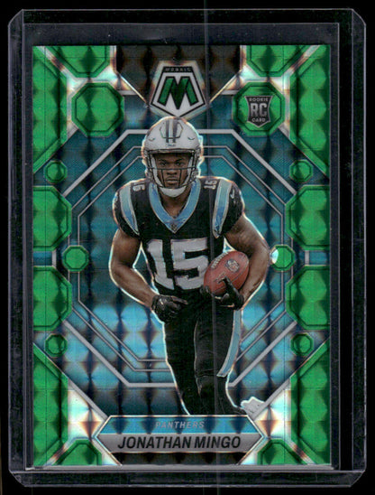 2023 Panini Mosaic Jonathan Mingo #336 Green