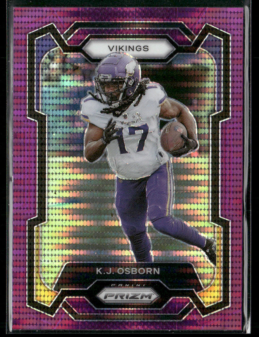 2023 Panini Prizm Dat Nguyen #80 Pink Pulsar