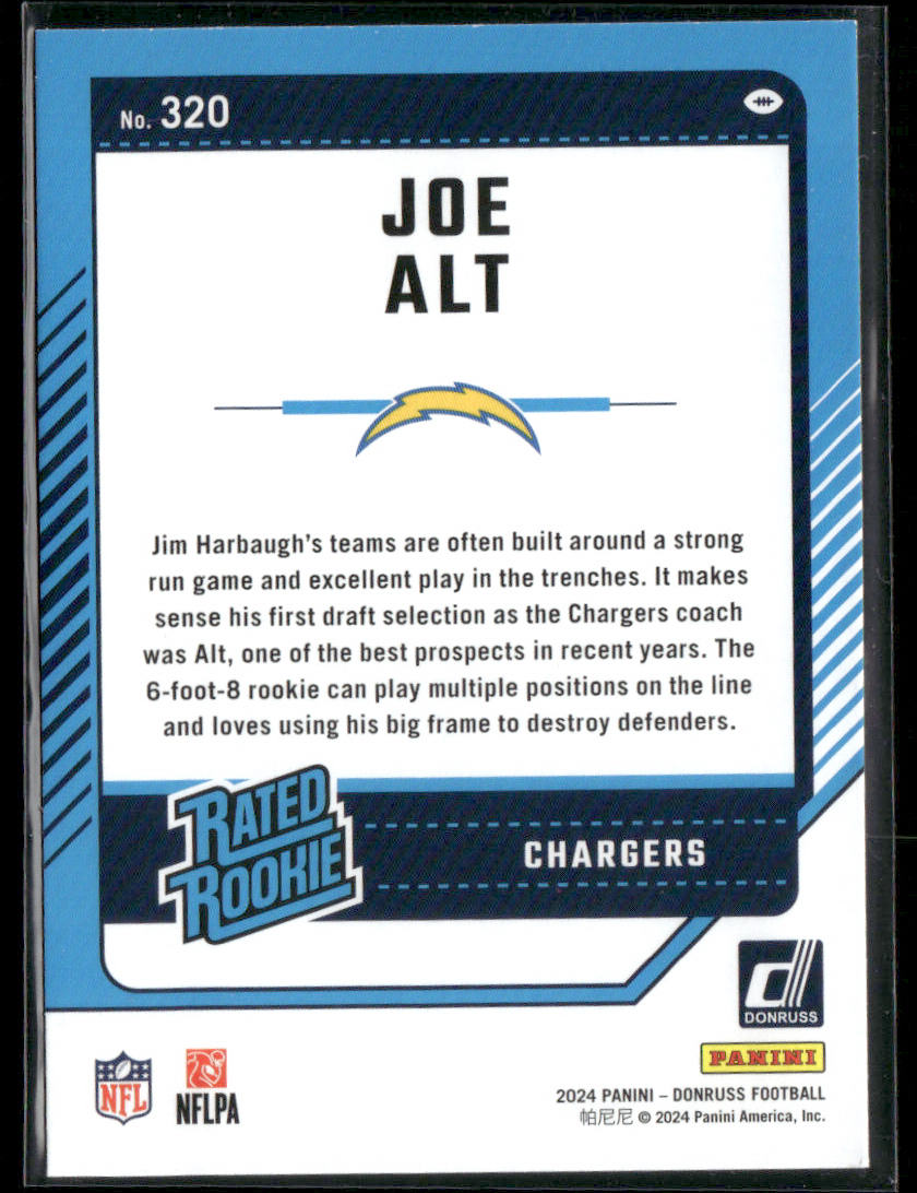 2024 Donruss Joe Alt #320 Rated Rookie