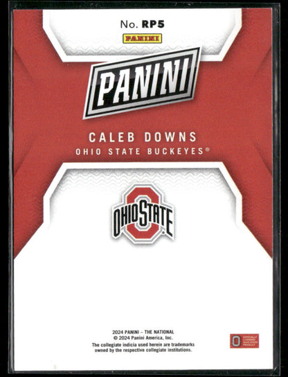 2024 Panini National Caleb Downs #RP5 /99