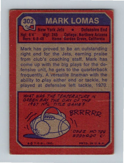 1973 Topps Mark Lomas #302