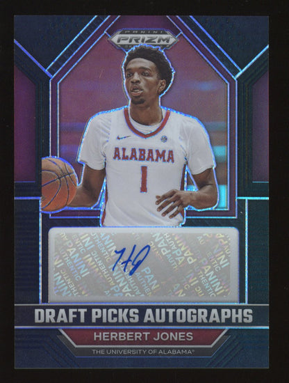 2023 Panini Draft Picks Herbert Jones #DPA-HBJ 1/1 Autographed