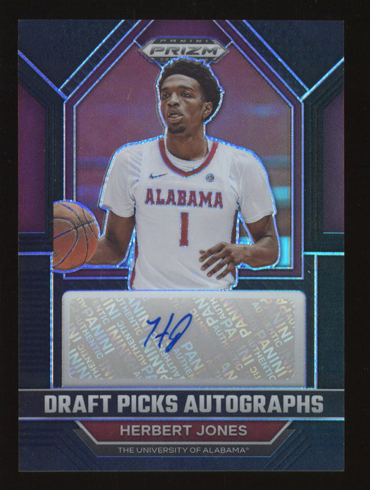 2023 Panini Draft Picks Herbert Jones #DPA-HBJ 1/1 Autographed