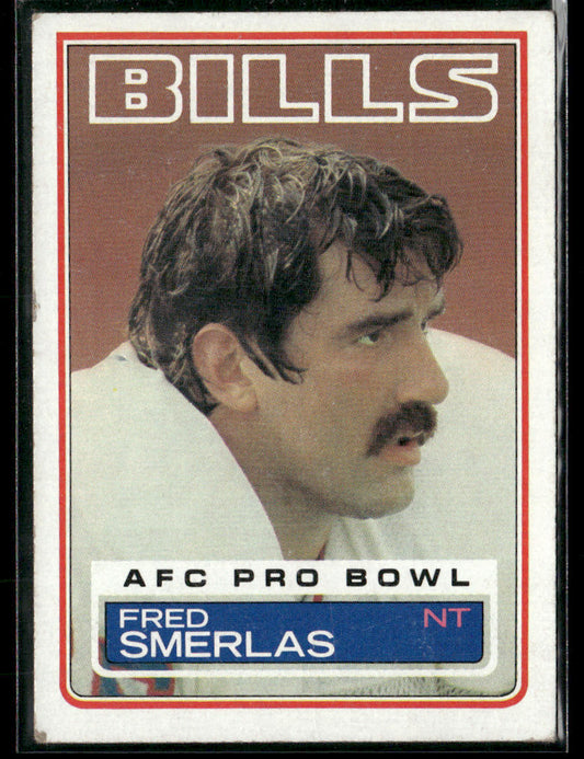 1983 Topps Fred Smerlas #228