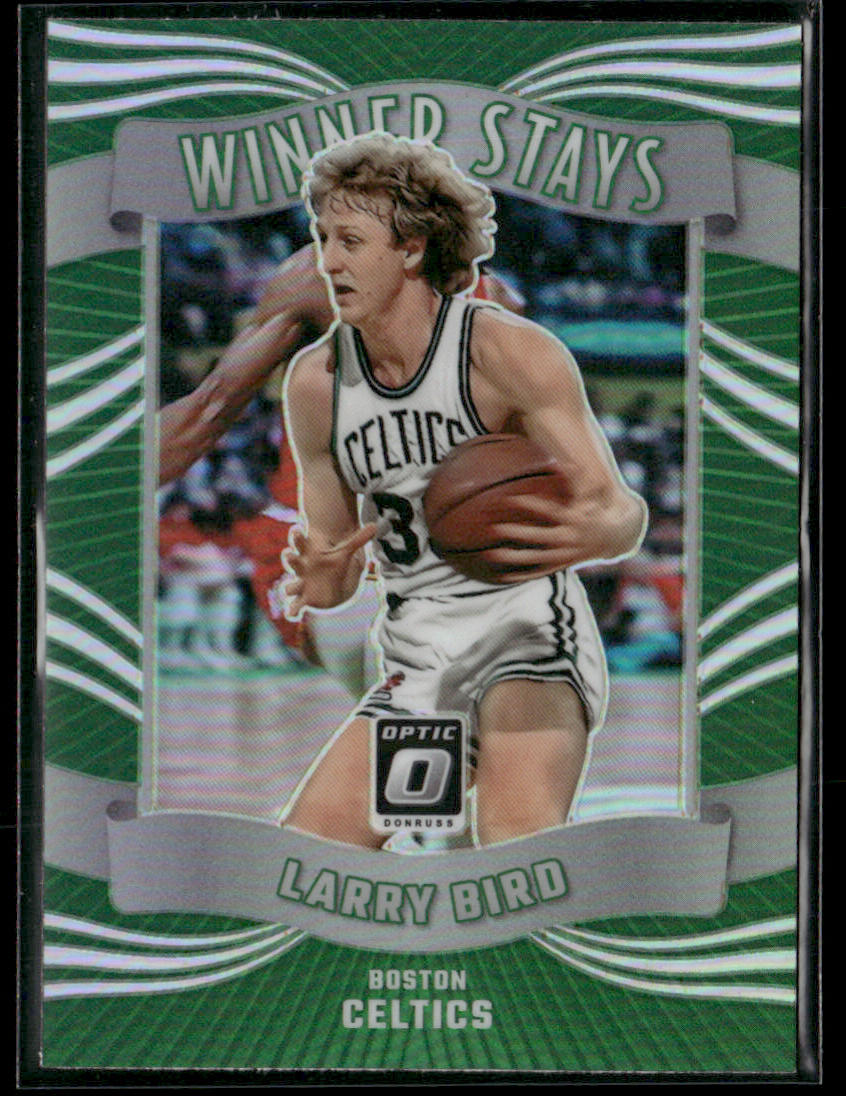 2023-24 Panini Donruss Optic Larry Bird #3 Winner Stays Silver