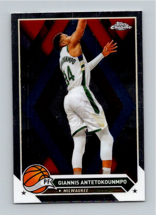 2023-24 Topps Chrome Giannis Antetokounmpo #15