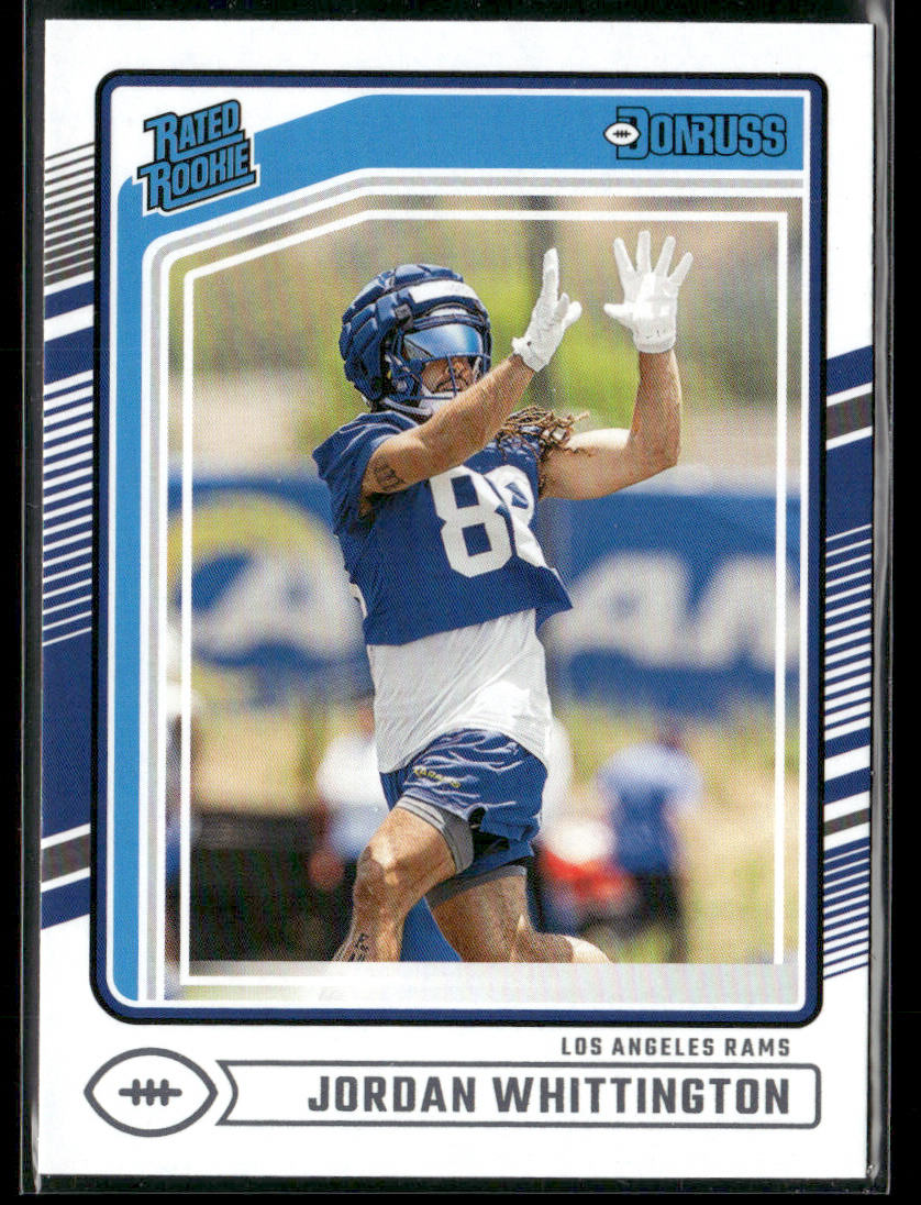 2024 Panini Jordan Whittington #352 Rated Rookie