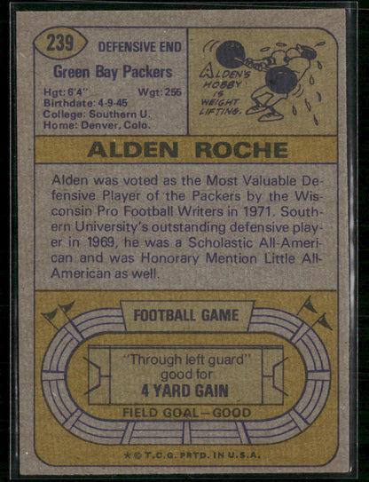 1974 Topps Alden Roche #239