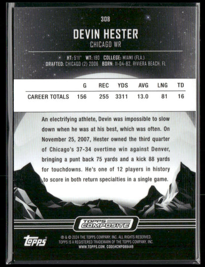 2024 Topps Composite Devin Hester #30B Midnight