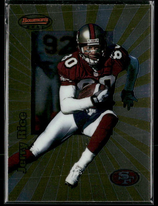 1998 Bowman's Best Jerry Rice #20