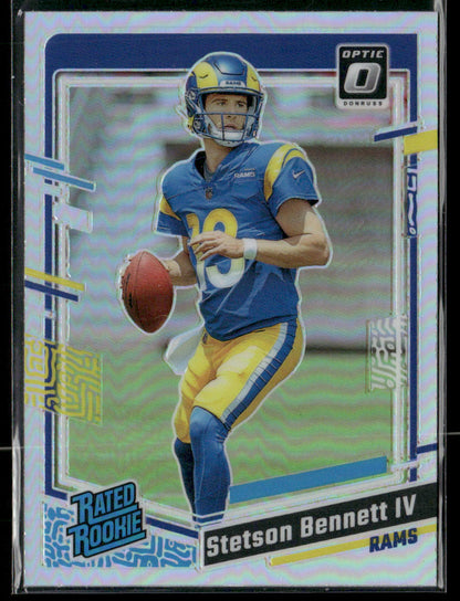 2023 Panini Optic Stetson Bennett IV #267 Holo Rated Rookie