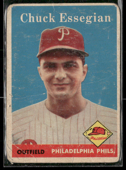 1958 Topps Chuck Essegian #460