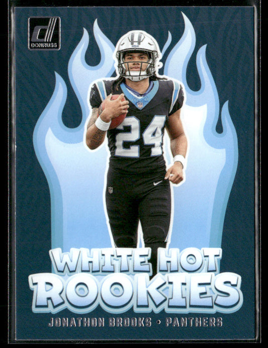 2024 Donruss Jonathon Brooks #WH6 White Hot Rookies RC