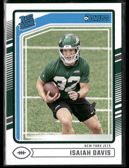 2024 Panini Isaiah Davis #386 Rated Rookie