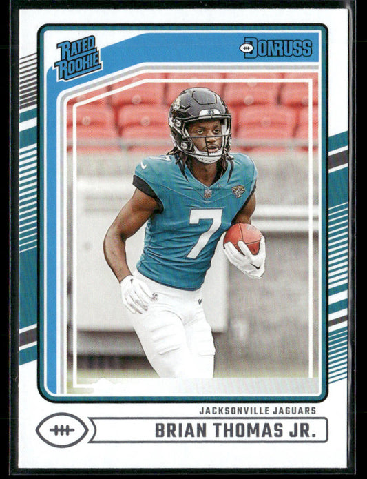 2024 Donruss Brian Thomas Jr. #313 Rated Rookie