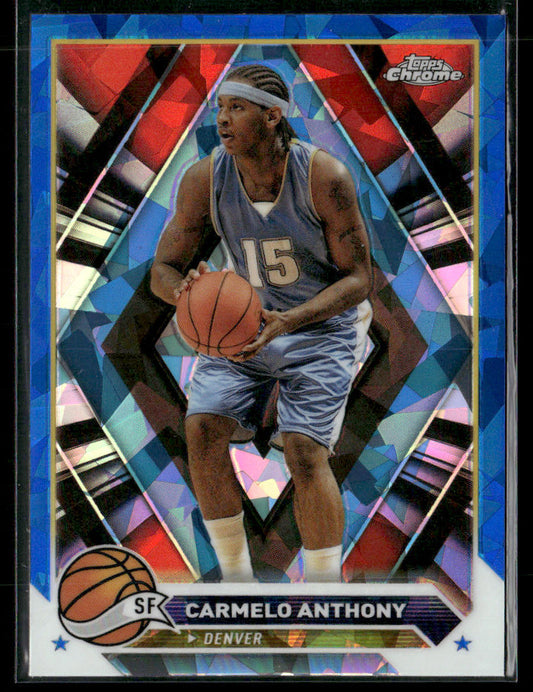 2024 Topps Chrome Sapphire Carmelo Anthony #27