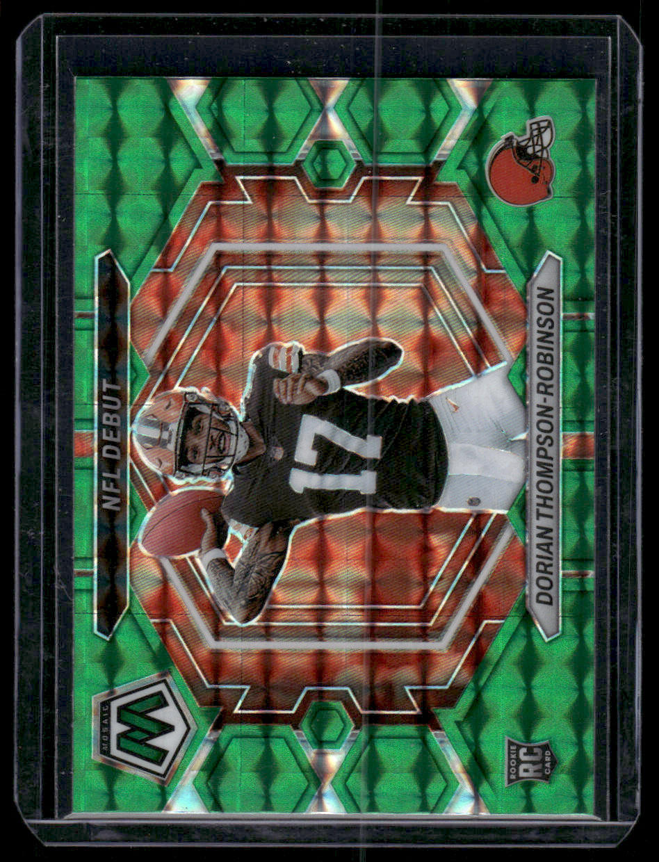 2023 Panini Mosaic Dorian Thompson-Robinson #ND-6 Green