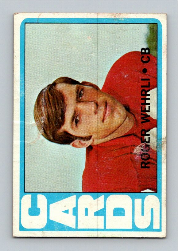 1972 Topps Roger Wehrli #59