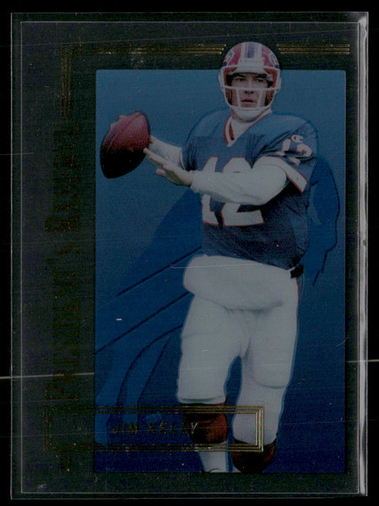 1996 Collector's Edge Jim Kelly #214 President's Reserve /20,000