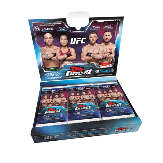 2025 Topps Finest UFC Factory Sealed Hobby Box
