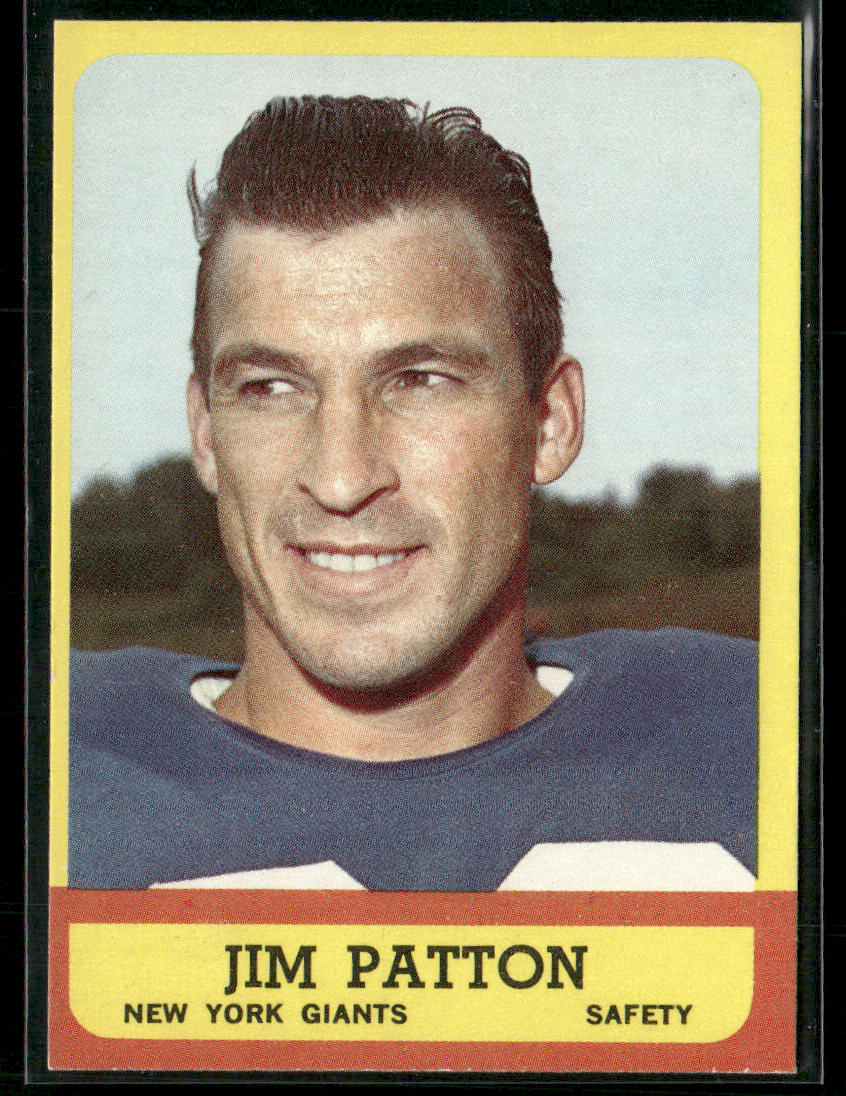 1963 Topps Jim Patton #58