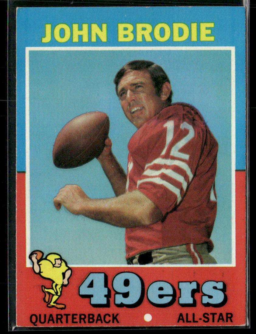 1971 Topps John Brodie #100