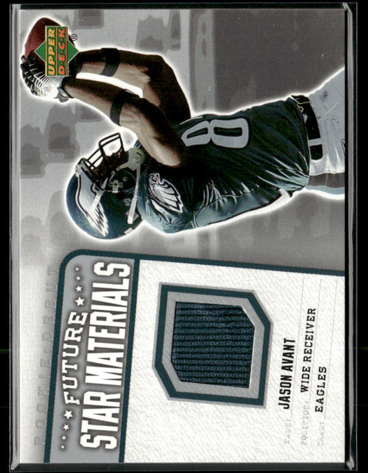 Future Star Materials Jason Avant #FSM-JA Patch Rookie Debut