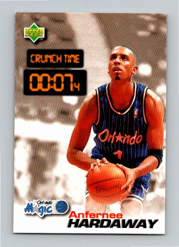 1997 Upper Deck Anfernee Hardaway #CT24 Crunch Time