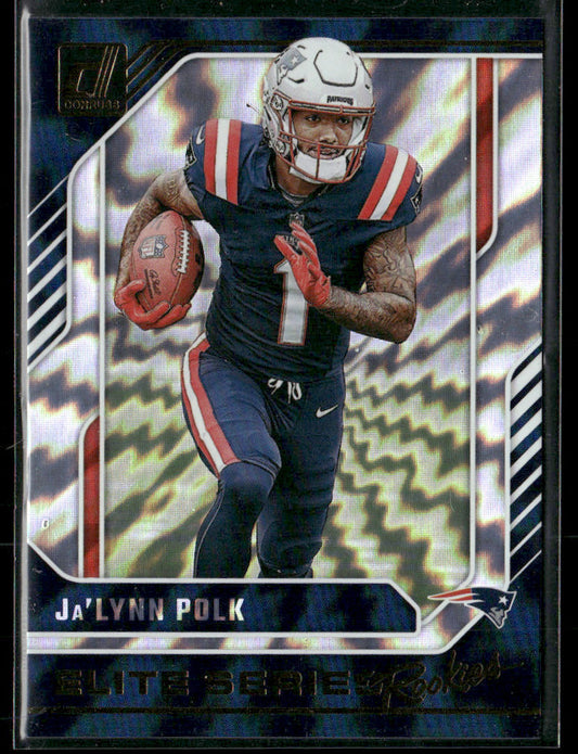 2024 Panini Donruss Ja'Lynn Polk #10 Elite Series Rookies