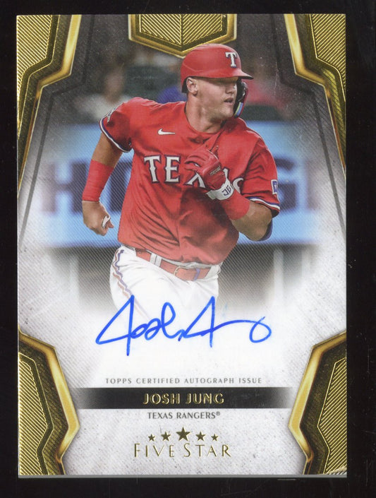 2024 Topps Five Star Josh Jung #FSA-JJ Autographed