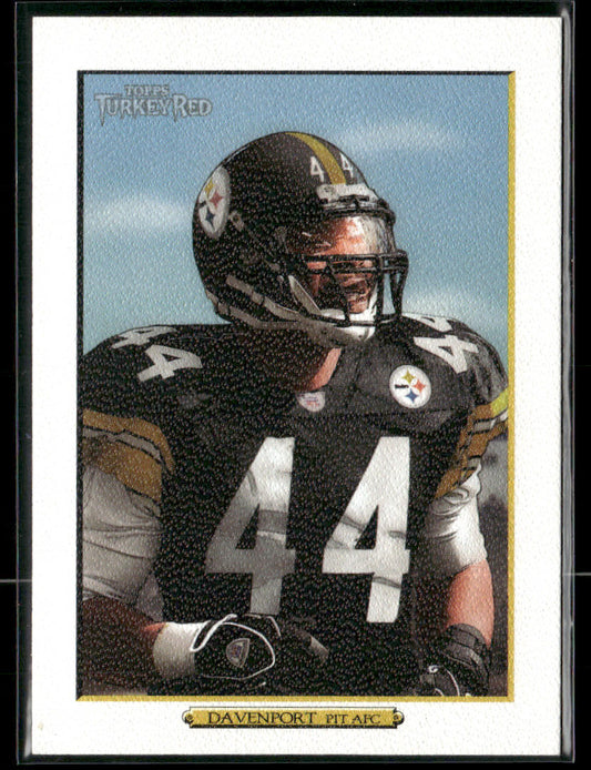 2006 Topps Turkey Red Najeh Davenport #27 White