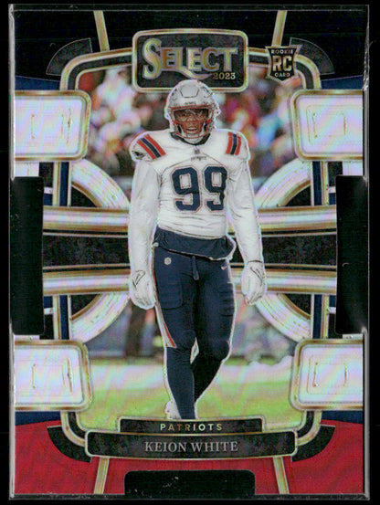 2023 Panini Select Keion White #69 Die Cut RC