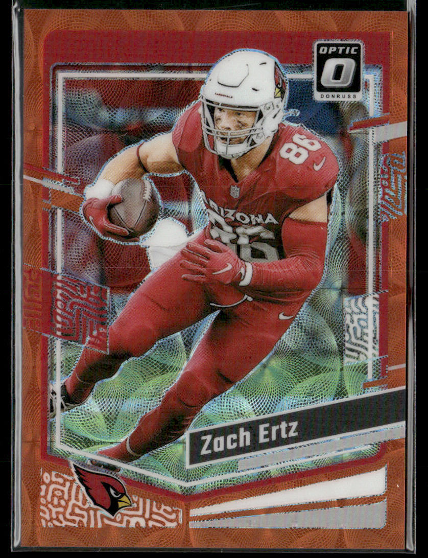 2023 Panini Donruss Optic Zach Ertz #6 Orange Scope 61/79