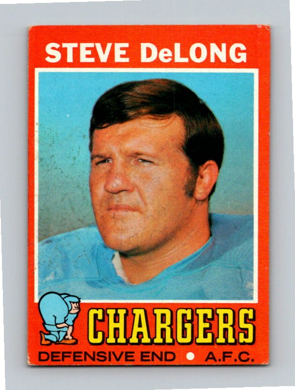 1971 Topps Steve DeLong #92