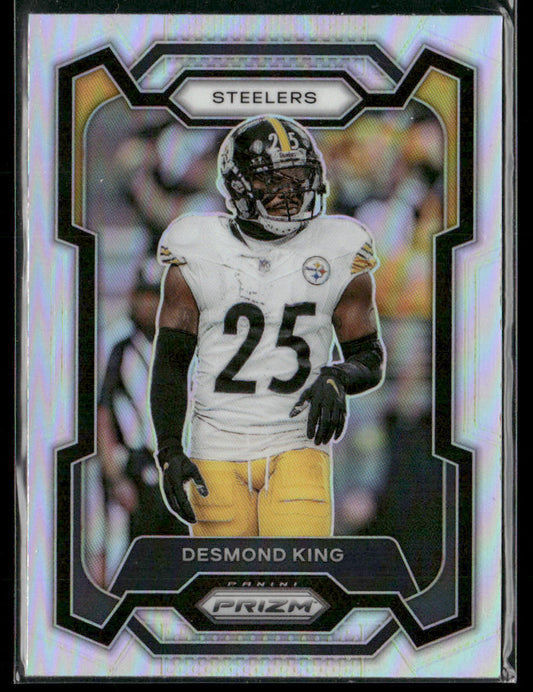 2023 Panini Prizm Desmond King #118 Silver Prizm