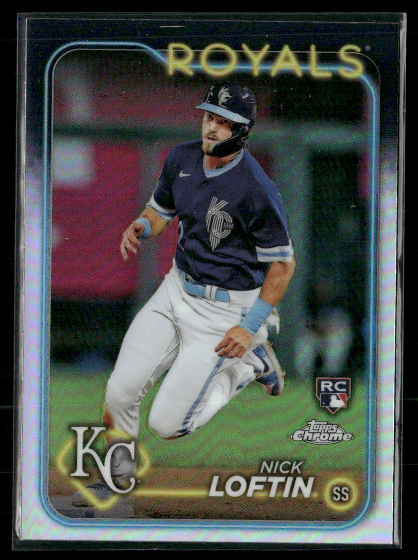 2024 Topps Chrome Nick Loftin #183 Refractor Rookie